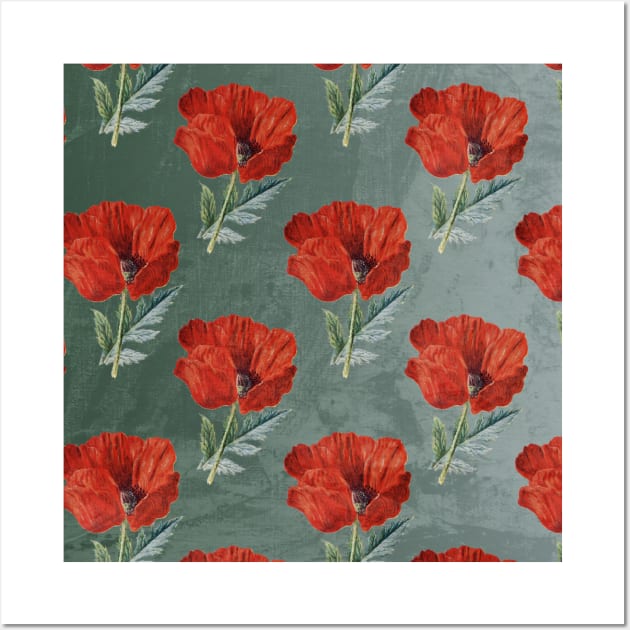 floral pattern case 2 Wall Art by Sahl King